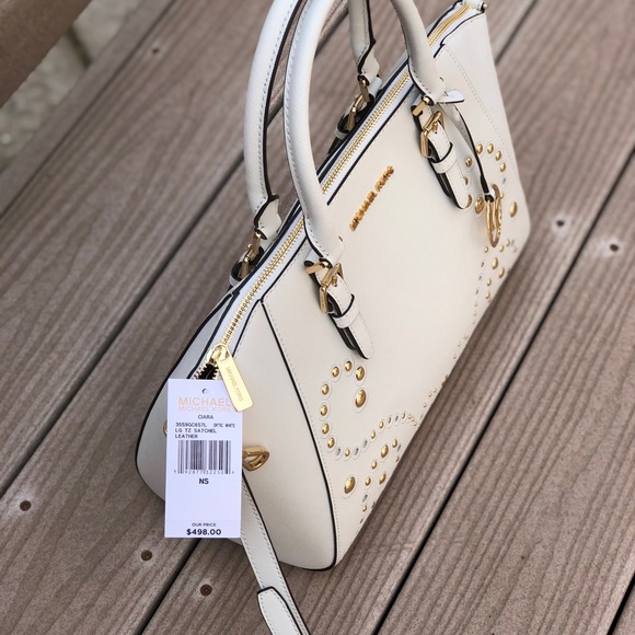 NWT Michael Kors large Ciara handbag&wallet&pom - Picture 3 of 4